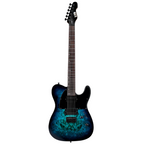 Guitarra Eléctrica LTD TE-200DX Blue Burst