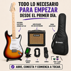 Donner DST-80 Pack Primer Acorde – Guitarra Eléctrica con Amplificador