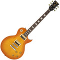 Vintage Guitarra Eléctrica V100t Reeditada ~ Acabado Honeyburst Flameado