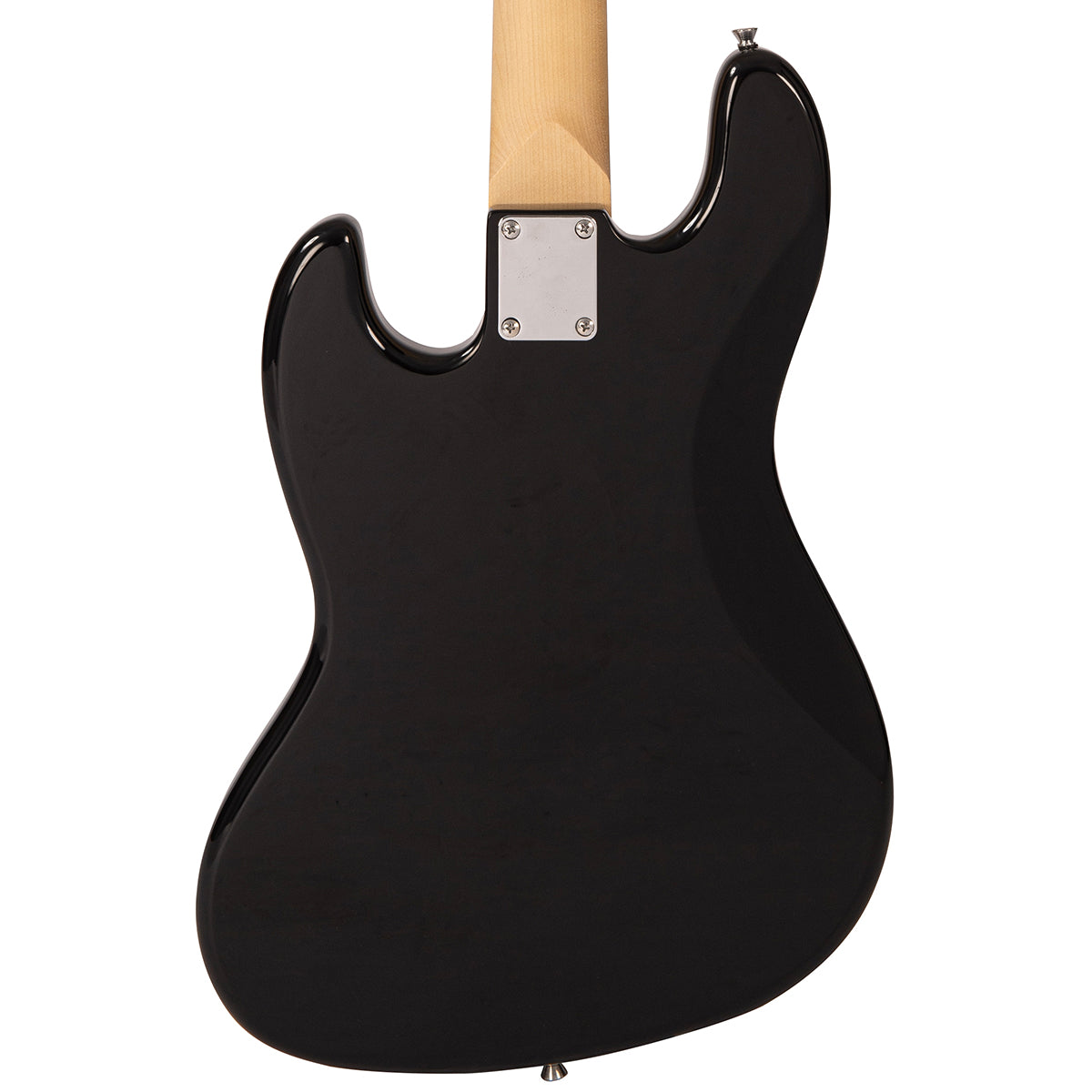 Vintage V49 5 String Coaster Series Bass Guitar – Gloss Black
