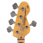 Vintage V49 5 String Coaster Series Bass Guitar – Gloss Black