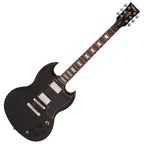 Vintage V69 Coaster Series Electric Guitar – Gloss Black