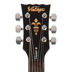 Vintage V69 Coaster Serie Guitarra Electrica- Cherry Red