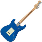 Vintage V130 Proshop Unique Guitar – AGED CANDY APPLE BLUE W/VEGA TREM
