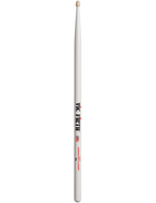 VIC FIRTH® 5A-WH American Classic® Baquetas Blanca Punta Madera