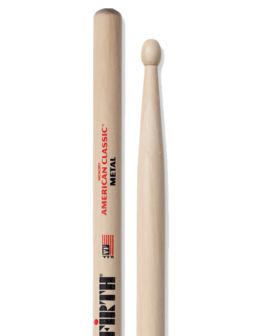 VIC FIRTH® CM METAL American Classic® Baquetas Punta Madera