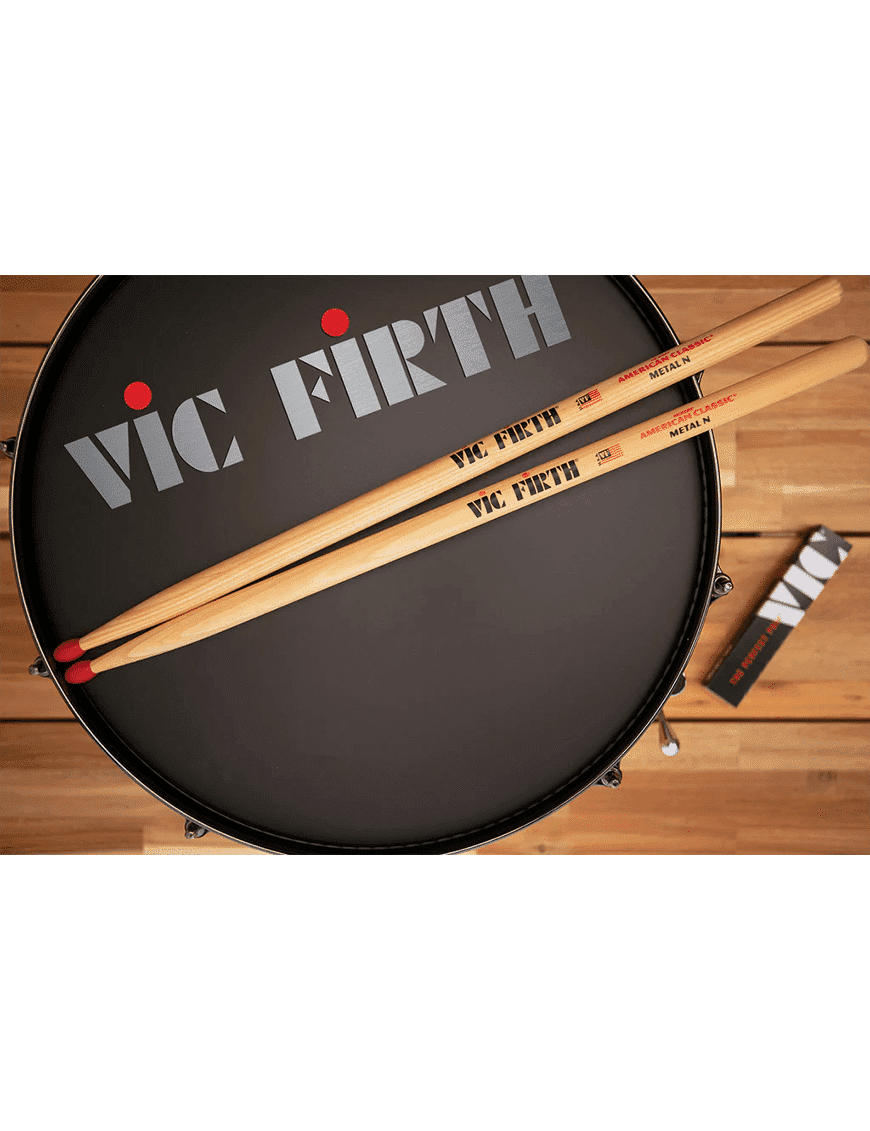 Vic Firth Cmn Metal American Classic Baqueta Punta Nylon