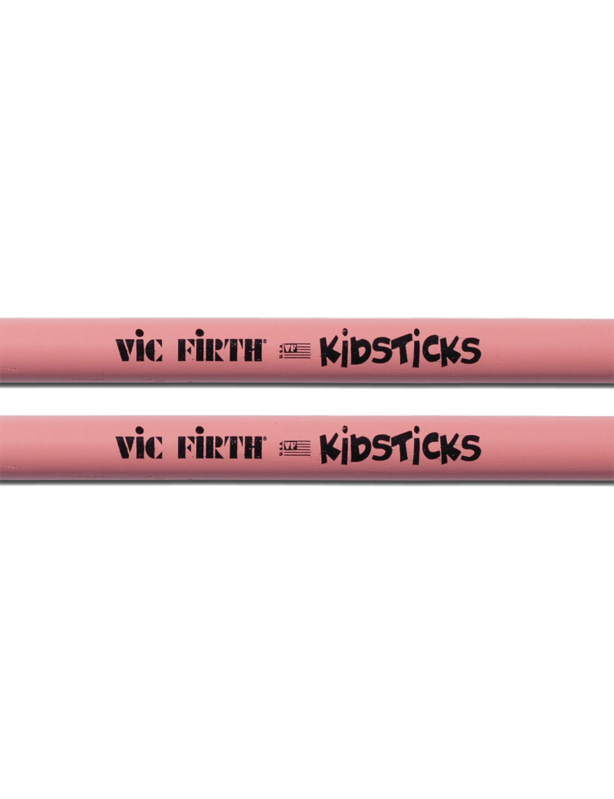 VIC FIRTH® KIDSTICKS American Classic® Baquetas Pink Punta Madera