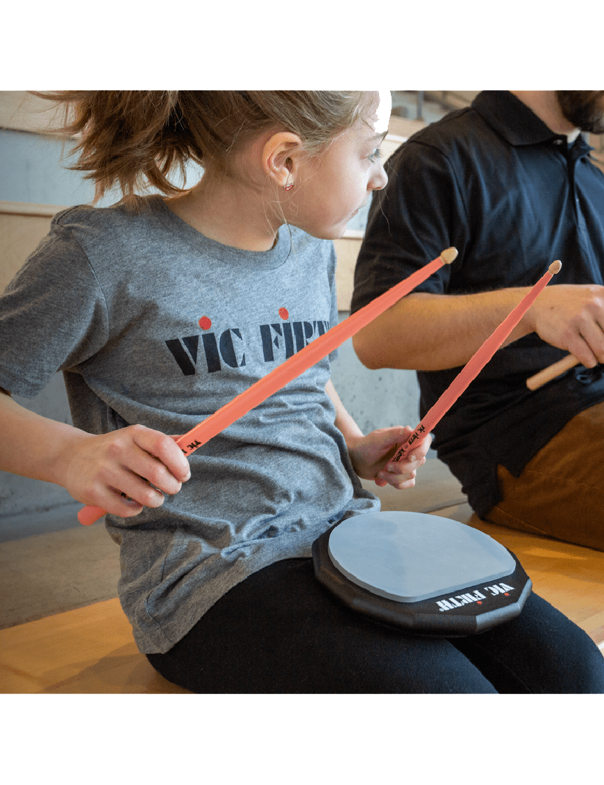 VIC FIRTH® KIDSTICKS American Classic® Baquetas Pink Punta Madera
