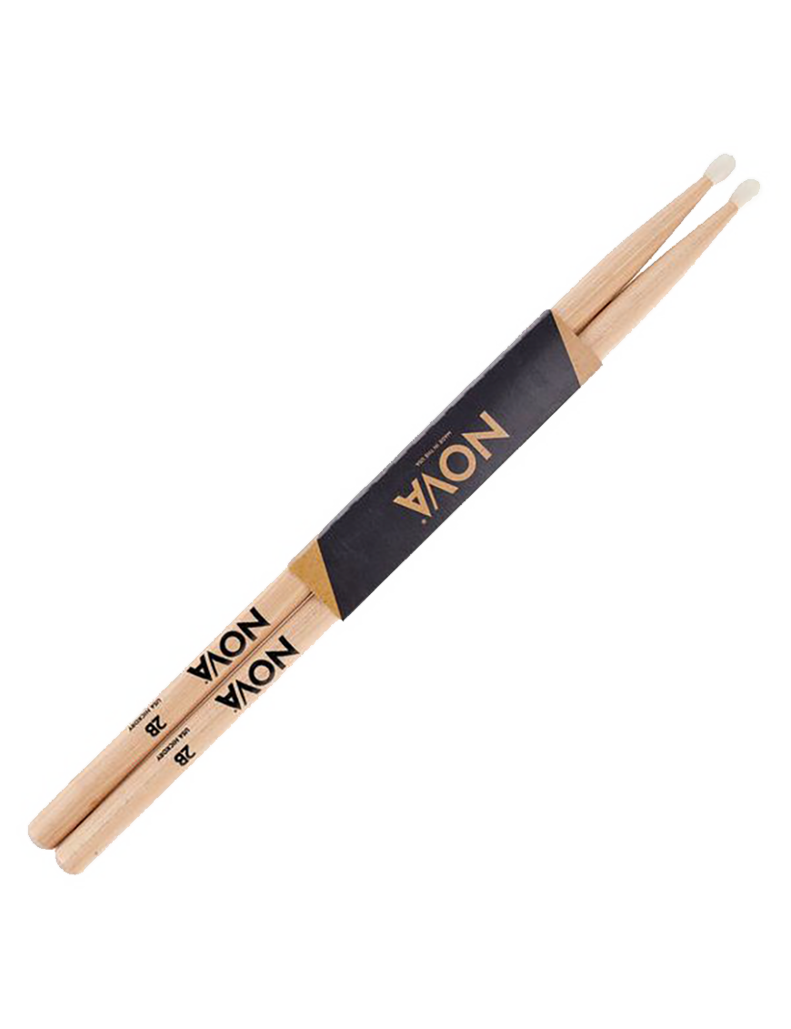NOVA by VIC FIRTH® 2BN Baqueta Punta Nylon
