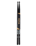 NOVA by VIC FIRTH® 5A Baqueta Acabado Negro Punta Madera