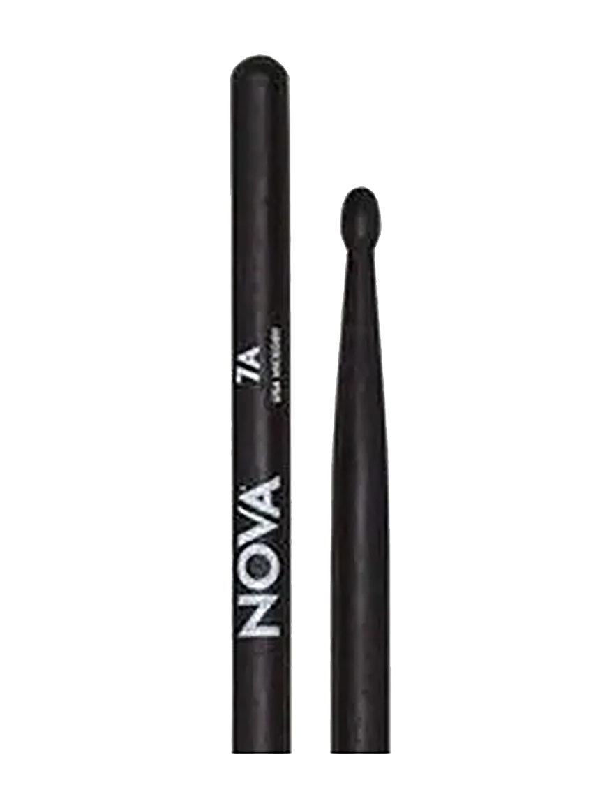 NOVA by VIC FIRTH® 7A Baqueta Punta Madera Black