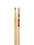 NOVA by VIC FIRTH® ROCK Baqueta Punta Madera