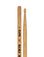 VIC FIRTH® 5AT Pack American Classic® Terra Baquetas Punta Madera Pack: 4 Pares
