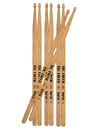 VIC FIRTH® 5AT Pack American Classic® Terra Baquetas Punta Madera Pack: 4 Pares