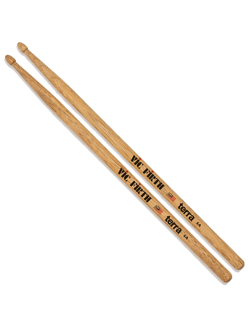 VIC FIRTH® 5AT Pack American Classic® Terra Baquetas Punta Madera Pack: 4 Pares