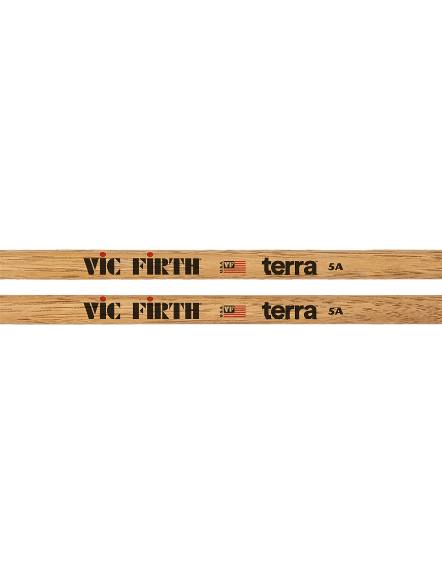 VIC FIRTH® 5AT Pack American Classic® Terra Baquetas Punta Madera Pack: 4 Pares