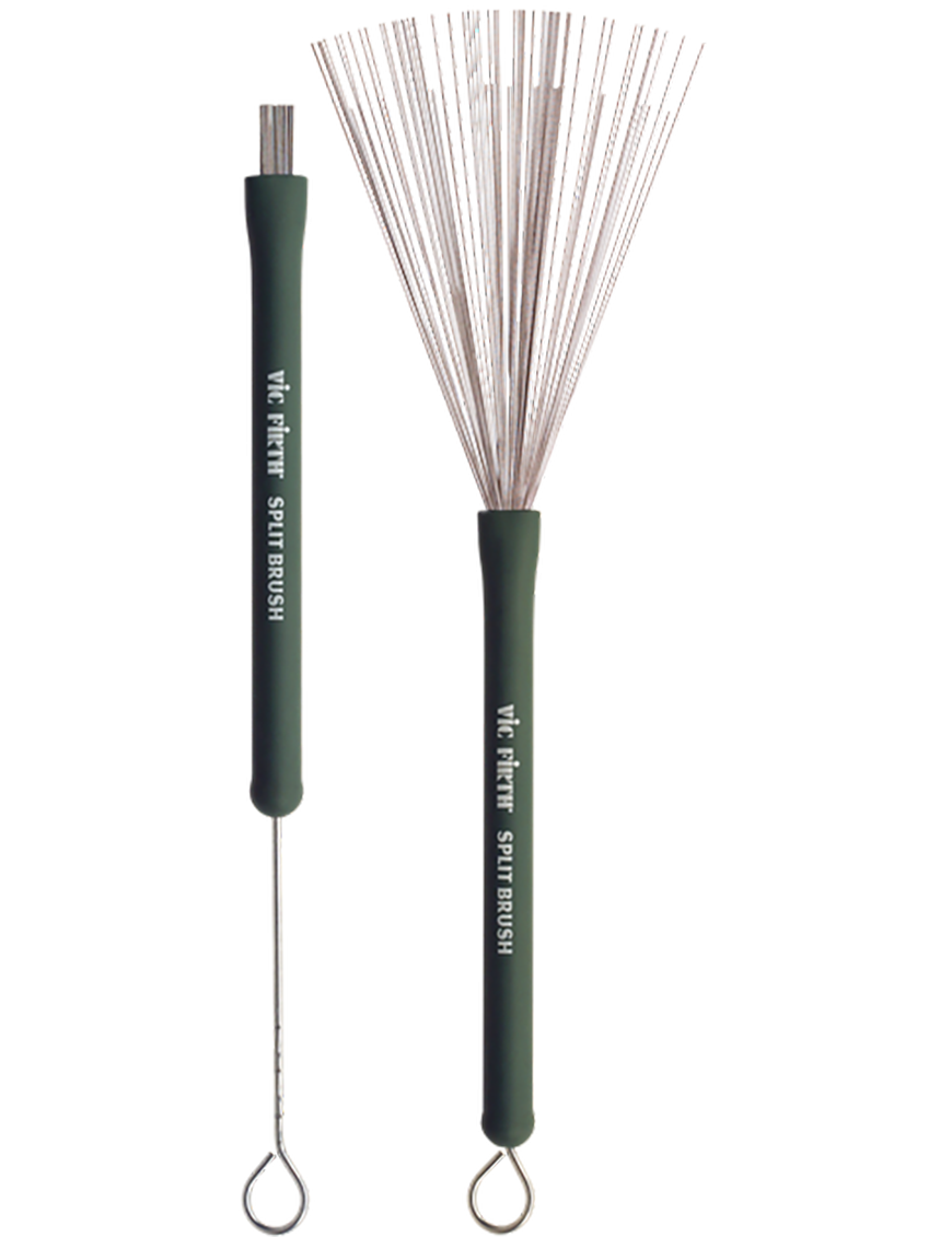 VIC FIRTH® SB Baquetas Efectos Cepillo Split