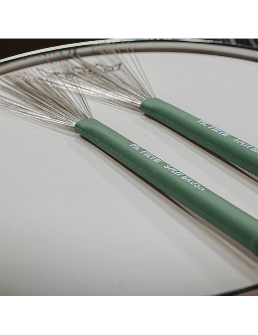 VIC FIRTH® SB Baquetas Efectos Cepillo Split