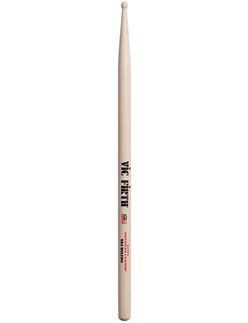 Vic Firth Sd2 American Custom Baqueta Bolero Punta Madera