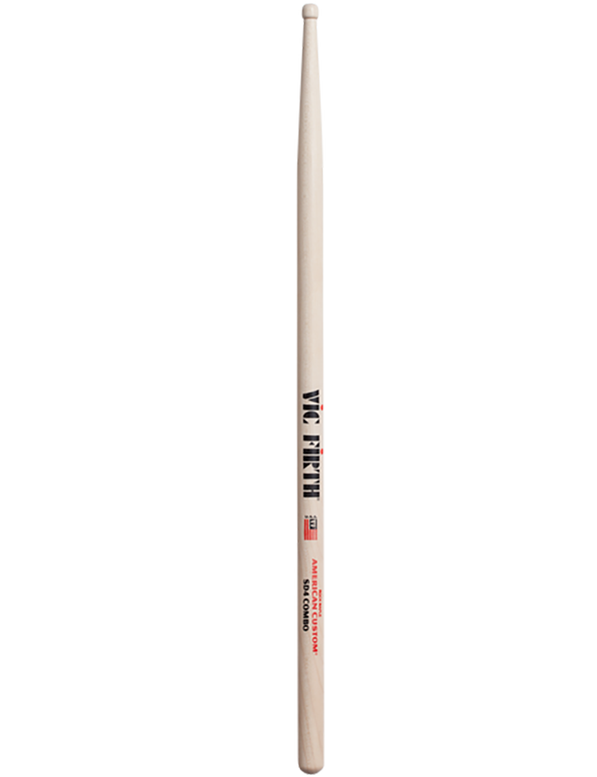 VIC FIRTH® SD4 Combo American Custom® Baquetas Punta Madera