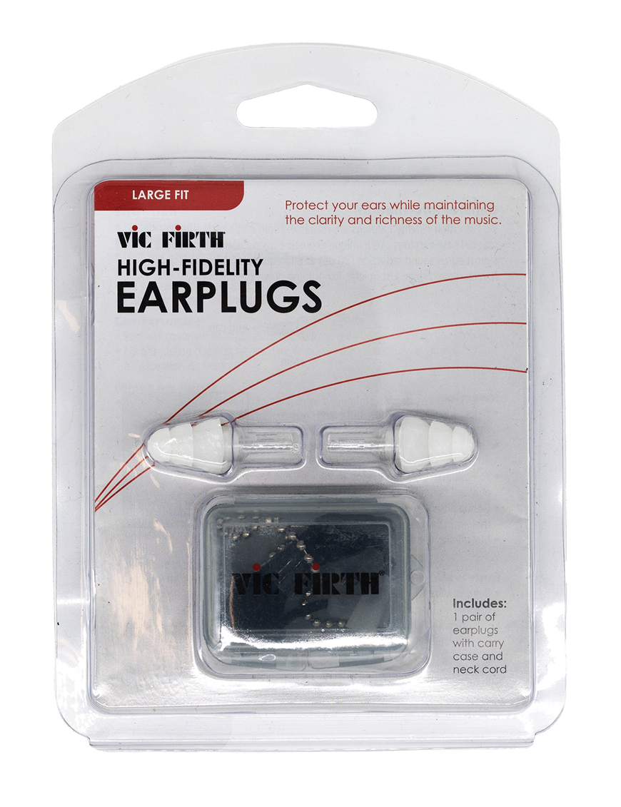 VIC FIRTH® EAR PLUG Protector Auditivo In Ear | Tamaño: Large