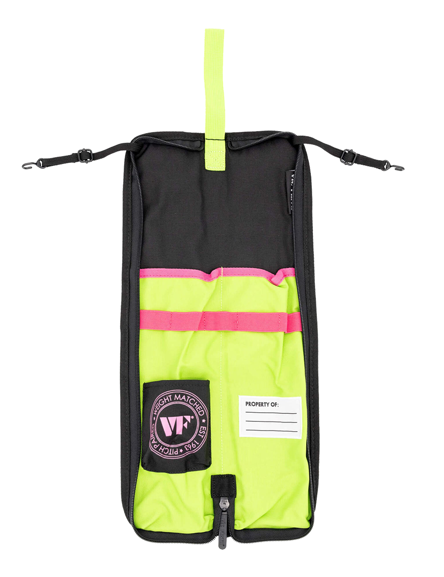 VIC FIRTH® VXSB00201 Funda Baquetas Essential Stick Bag Neón