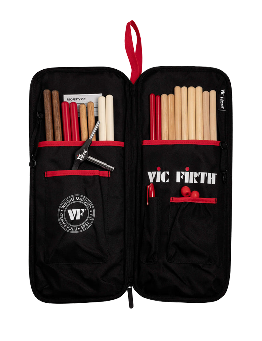 VIC FIRTH® VXSB0042 Funda Baquetas Protege Stick Bag Black