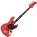 Vintage Bajo Eléctrico Vj74 Reedición ~ Rojo Firenza
