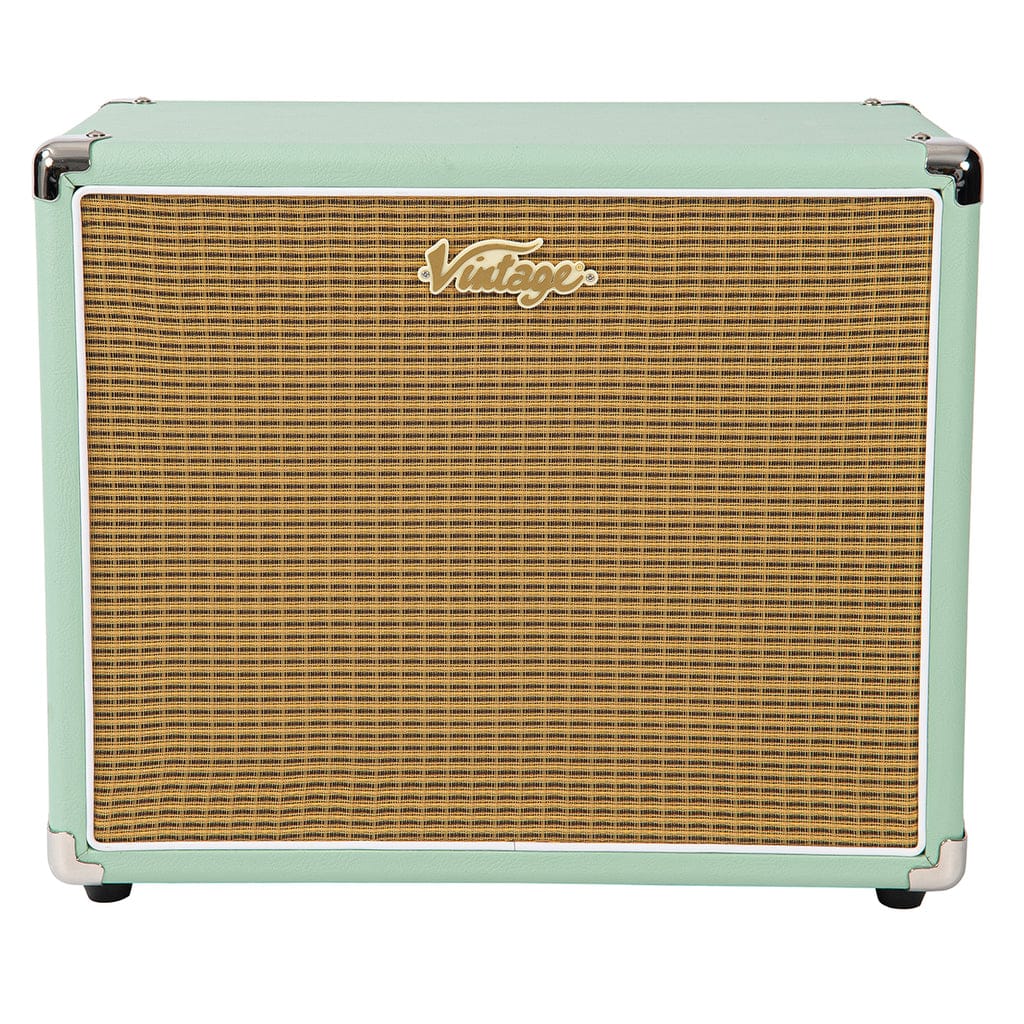 Vintage Gabinete De Guitarra 10" - Verde Menta