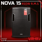 Vamav Nova 15 Caja Activa 15″ Bluetooth 450w Rms