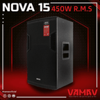 Vamav Nova 15 Caja Activa 15″ Bluetooth 450w Rms