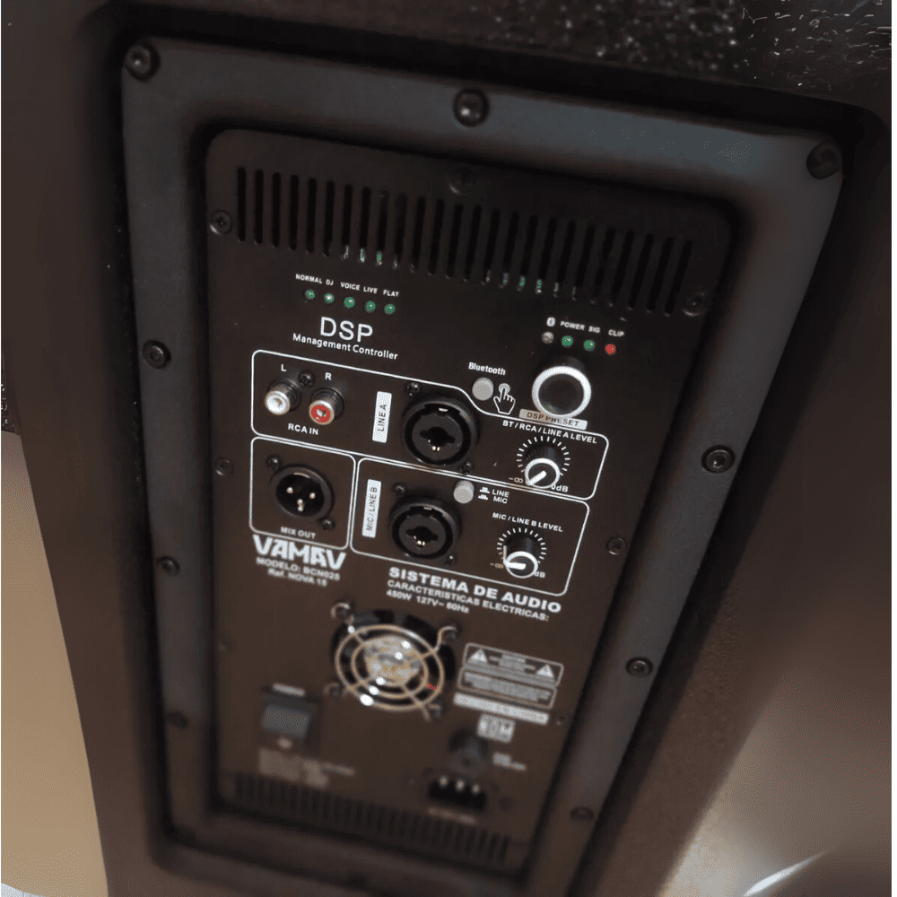 Vamav Nova 15 Caja Activa 15″ Bluetooth 450w Rms
