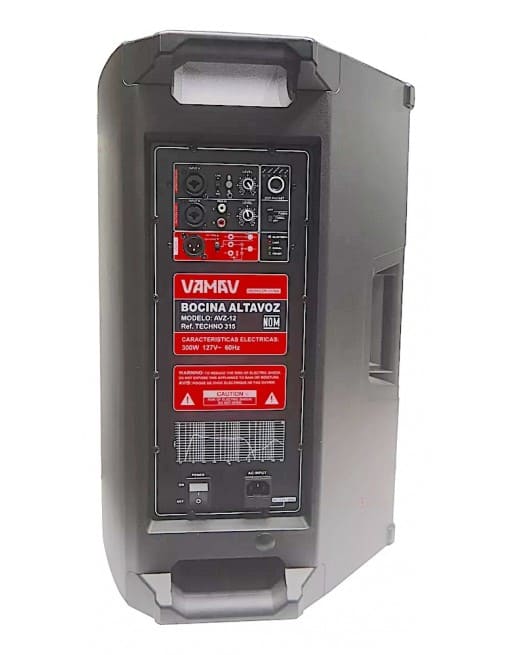 Vamav Techno 315 Caja Activa 15″ Bluetooth 300w Rms