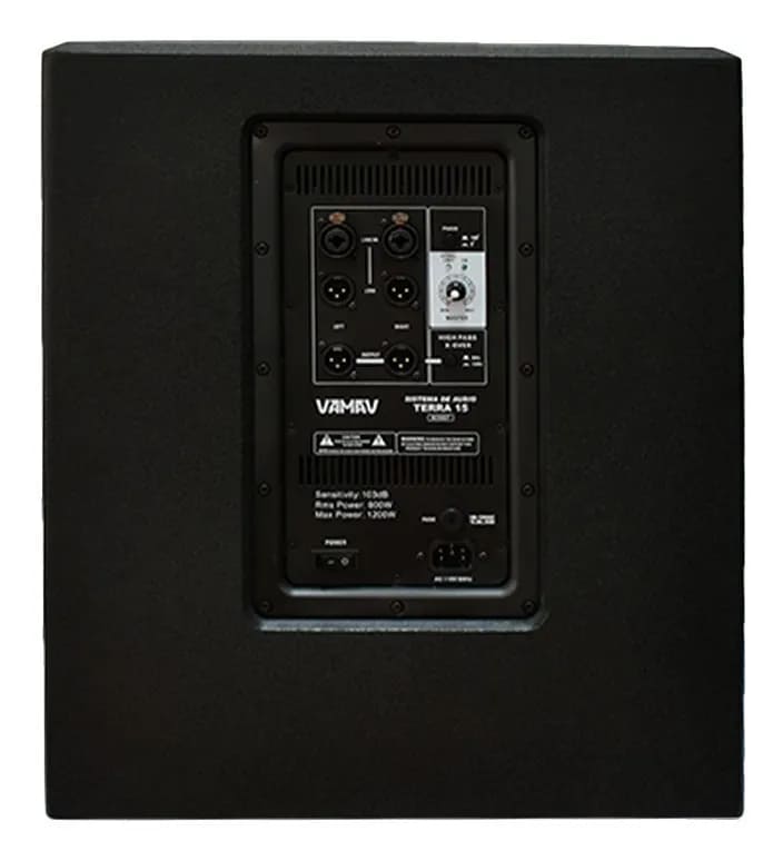 Vamav Terra 15 Subwoofer Activo 15″ 600w Rms