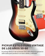 Donner DST-600 Guitarra eléctrica con funda EC6799