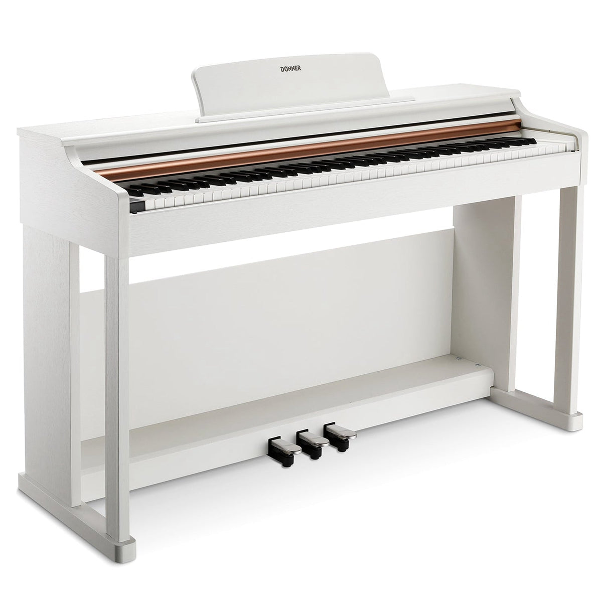 Donner DDP-100 Piano digital vertical blanco de 88 teclas