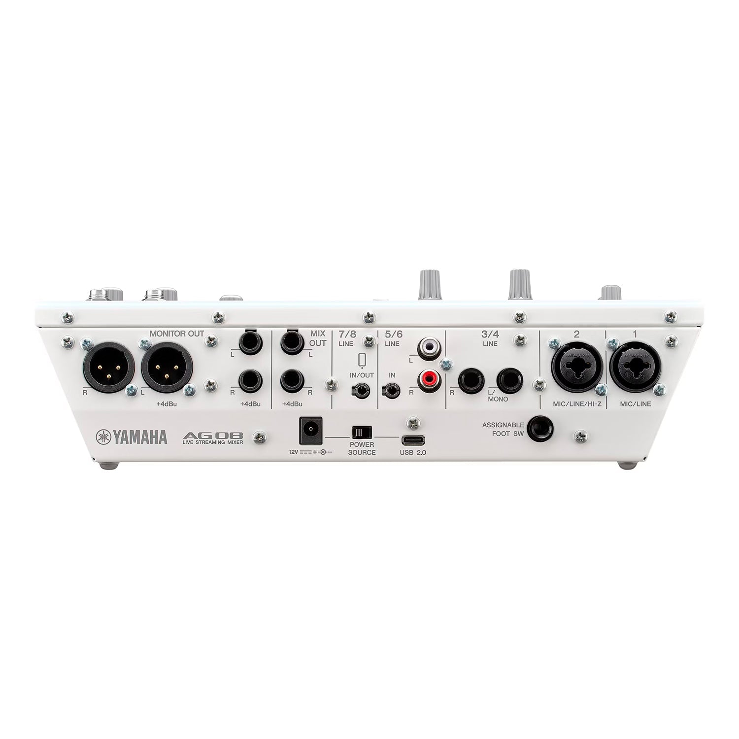 Mezclador de Transmisión en Vivo AG08 White - Yamaha