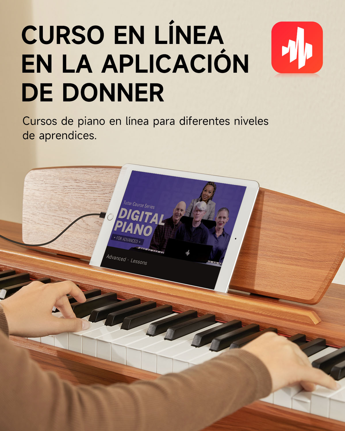 Donner DDP-80 Piano digital de 88 teclas