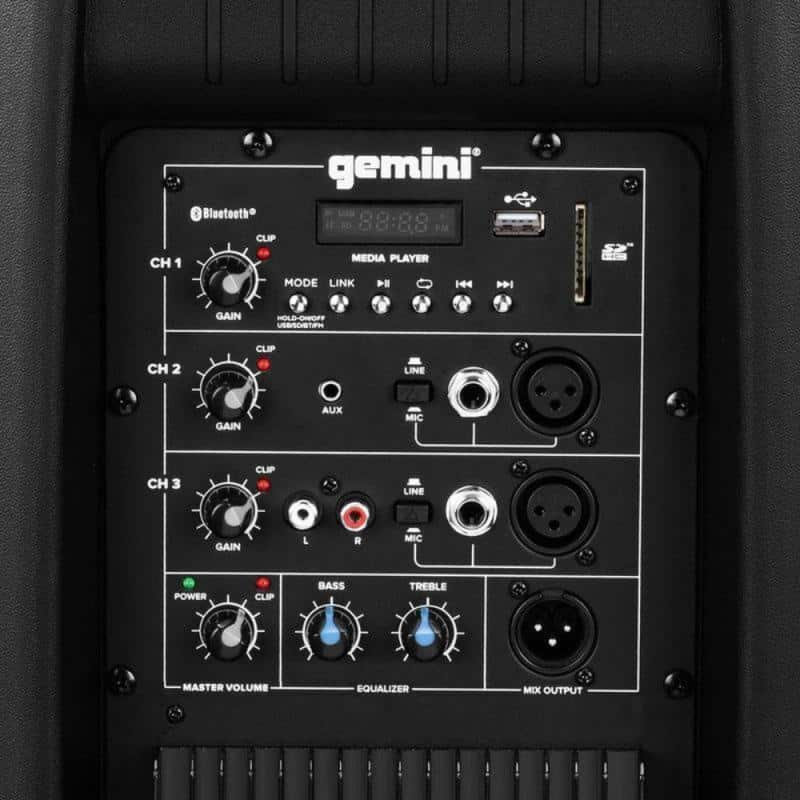 Gemini As-2115bt Caja Activa 15" Bluetooth