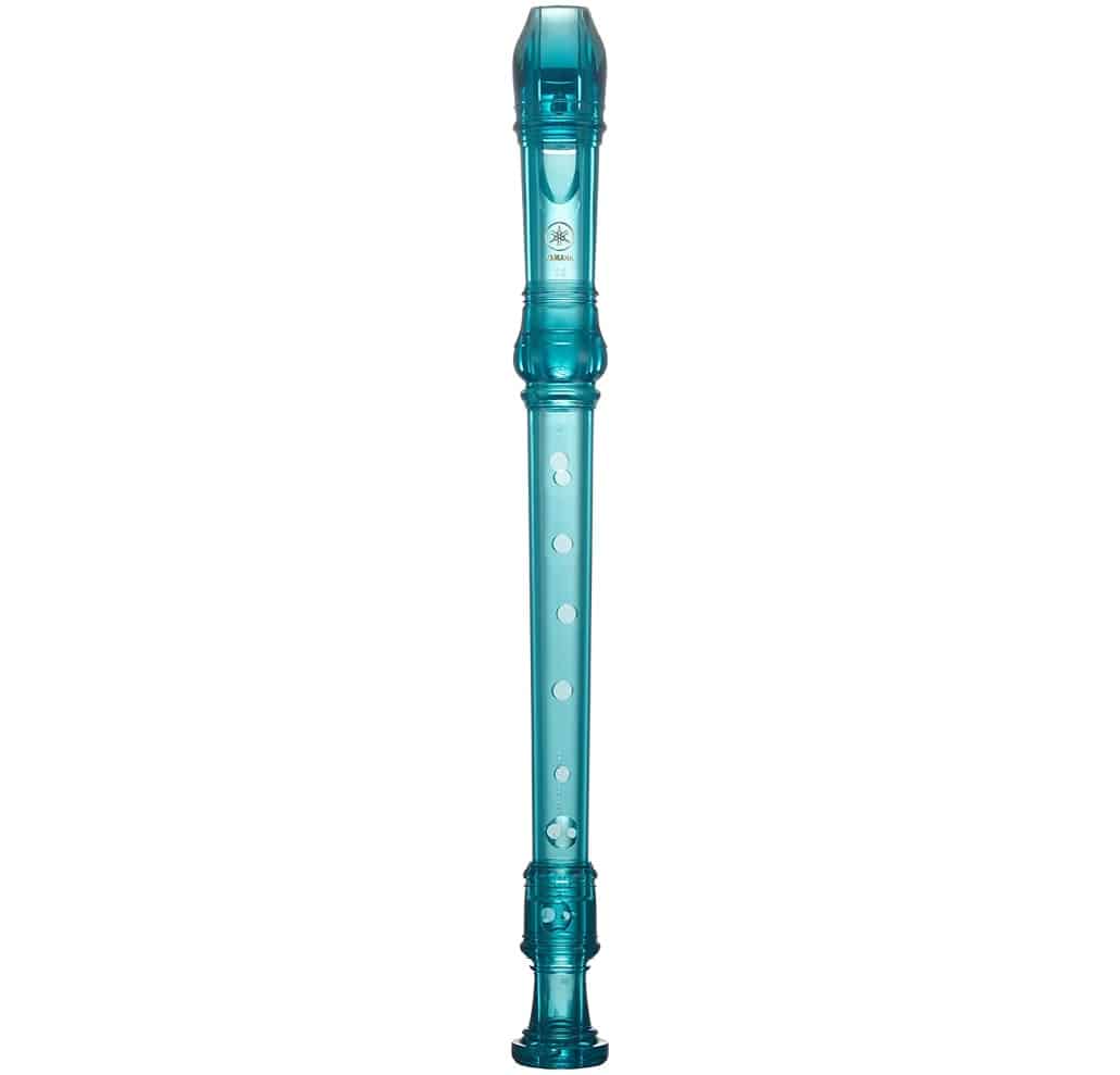 Flauta Dulce Soprano Digitacion Alemana YRS-20G Translucent Blue - Yamaha