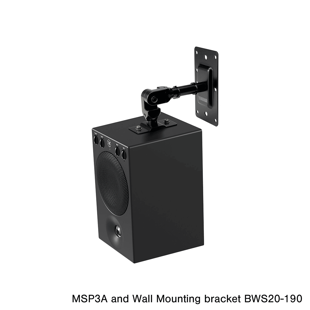 Monitor estudio activo 4" unidad MSP3A Black - Yamaha