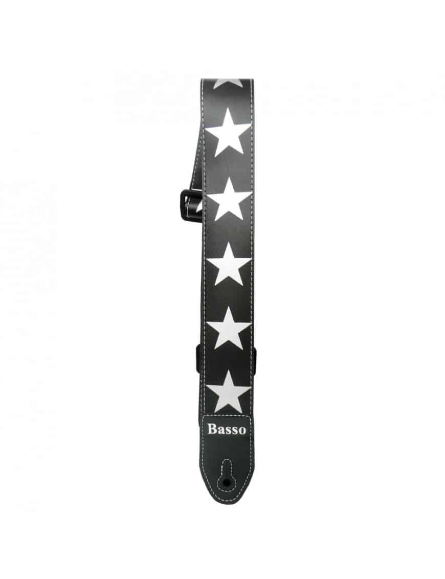 Basso Correa Guitarra Design Star 5 Cm