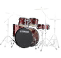 Shell pack 5 piezas bombo 22" Rydeen RDP2F5 Burgundy glitter - Yamaha