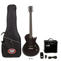 Pack Guitarra Eléctrica EC-10 Black Satin - LTD