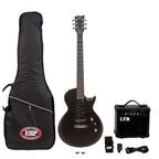 Pack Guitarra Eléctrica EC-10 Black Satin - LTD