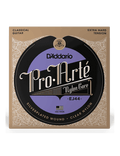 D'addario Cuerdas Guitarra Clásica Nylon 6 Cuerdas Ej44 Pro Arté Tensión Extra Fuerte 29-45