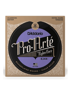 D'addario Cuerdas Guitarra Clásica Nylon 6 Cuerdas Ej44 Pro Arté Tensión Extra Fuerte 29-45