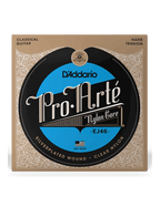 D'addario Cuerdas Guitarra Clásica Nylon 6 Cuerdas Ej46 Pro Arté Tensión Fuerte 28.5-44