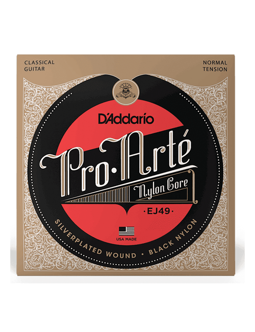 D'addario Cuerdas Guitarra Clásica Nylon 6 Cuerdas Pro Arté Tensión Alta 28-43
